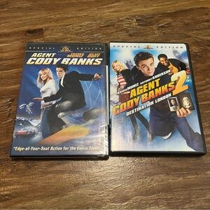 Agent Cody Banks 1 and 2 DVD Movie Bundle